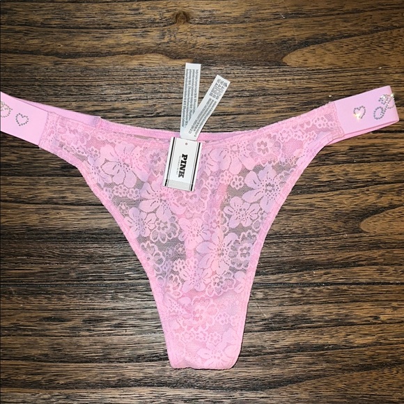 Other - Pink Lace Thong
